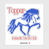 Sticker Décal de Toppur (Feuille)