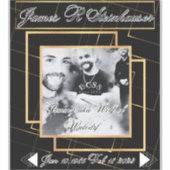 Sticker Décal De Voiture En Mémoire Amoureuse (Devant)