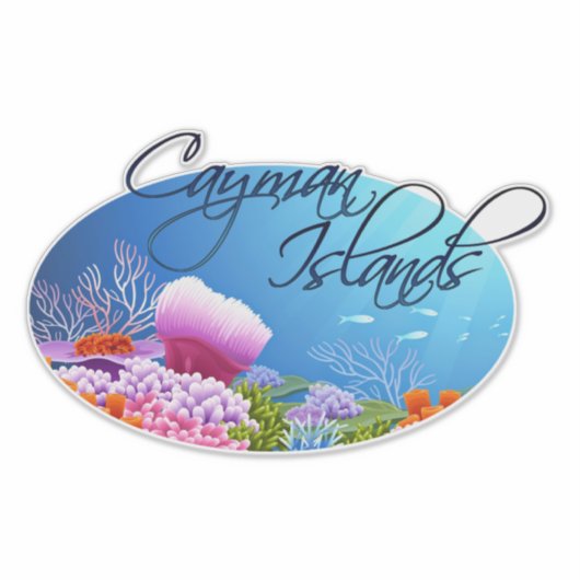 Sticker Décal des îles Caïmans (Devant)