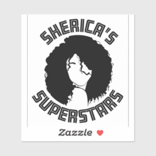 Sticker Décal en silhouette Sherica