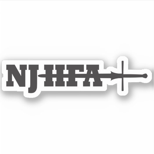 Sticker Décal NJHFA (Devant)