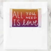 Sticker Decal Tout Ce Dont Vous Avez Besoin Est Am (Sac)