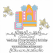 Sticker Décalage de voiture flottante gonflable (Devant)