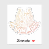 Sticker Décalage des cycles M&M (Feuille)