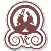 Sticker Décale croisée de trolls VCman (Devant)