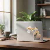 Sticker Décalque de la silhouette du cerf majestueux du Mi