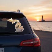 Sticker Décalque de la silhouette du cerf majestueux du Mi