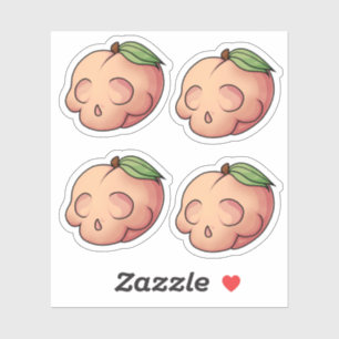 Sticker Décès Douce Poche Crâne
