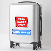 Sticker Déchets de triage (Sur valise)