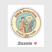 Sticker Déchiffrer le code génétique grâce à la bio-inform (Feuille)