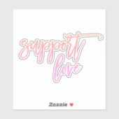 Sticker Déclaration de fidélité Prise en charge de l'ordin (Feuille)