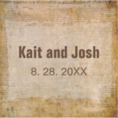 Sticker Déclaration d'indépendance 📜 Parchemin de 1776 (Devant)