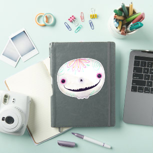 Sticker Décor Halloween Cute Sugar Éffrayant SKull