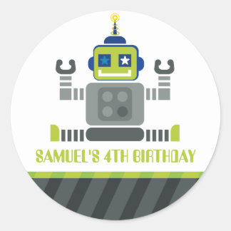 STICKER DÉCORATIF DE L'ÉVÉNEMENT :: robot 1