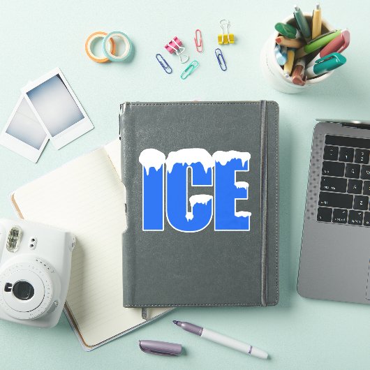 Sticker décoratif Froid Ice Store (Couverture iPad)
