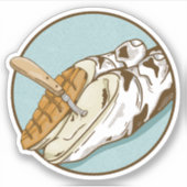 Sticker Découpage du capot de vache (Devant)