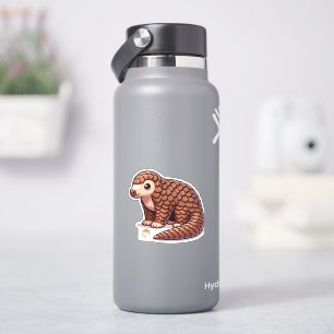 Sticker Découpe de l'ami Pangolin