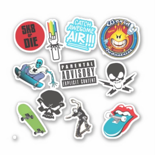 Sticker Découpe de mise à la mémoire (Devant)