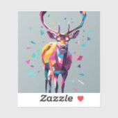Sticker Deer (Feuille)