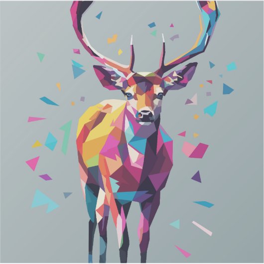 Sticker Deer (Devant)
