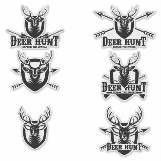 Sticker Deer Hunt (Devant)