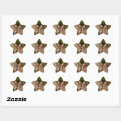 Sticker Deer Star (Feuille)