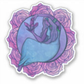 Sticker Déesse de cristal (Devant)