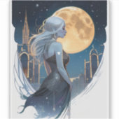 Sticker Déesse de la Lune (Devant)
