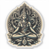 Sticker Déesse hindoue Shiva (Devant)