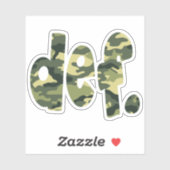 Sticker def. camo (Feuille)