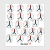 Sticker Défilement Ax (Feuille)