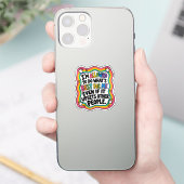 Sticker Définition des limites Affirmation de santé mental (Téléphone)