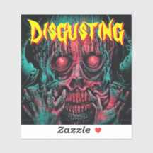 Sticker dégoûtant