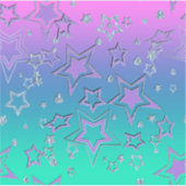 Sticker Dégradé de Noël parties scintillant brillant confe (Devant)