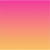 Sticker dégradé rose et orange (Devant)