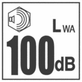 Sticker Degré de bruyance (Devant)