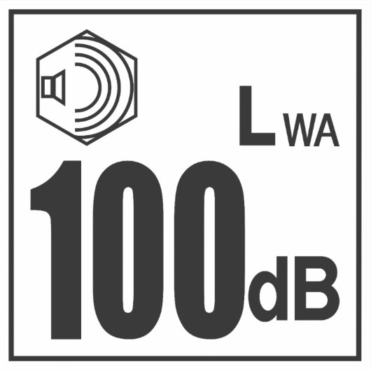 Sticker Degré de bruyance (Devant)