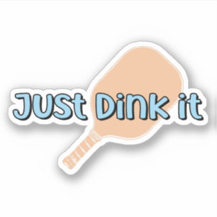Sticker Dégustez-Le Pickleball Paddle