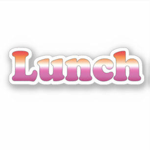 Sticker Déjeuner lesbien