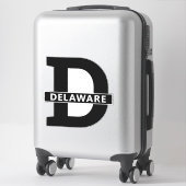 Sticker Delaware (Sur valise)