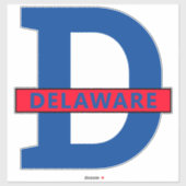 Sticker Delaware (Feuille)
