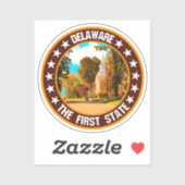 Sticker Delaware (Feuille)