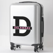 Sticker Delaware (Sur valise)
