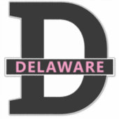 Sticker Delaware (Devant)