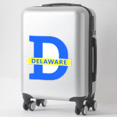 Sticker Delaware (Sur valise)