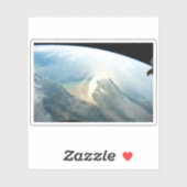 Sticker Delta De La Rivière Irrawaddy En Birmanie (Myanmar (Feuille)