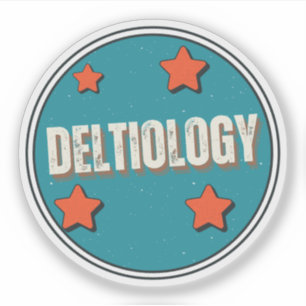 Sticker Deltiologie