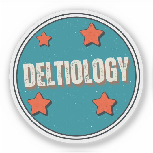 Sticker Deltiologie (Devant)