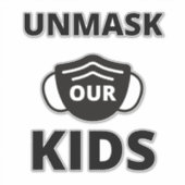 Sticker Démasquer nos enfants (Devant)