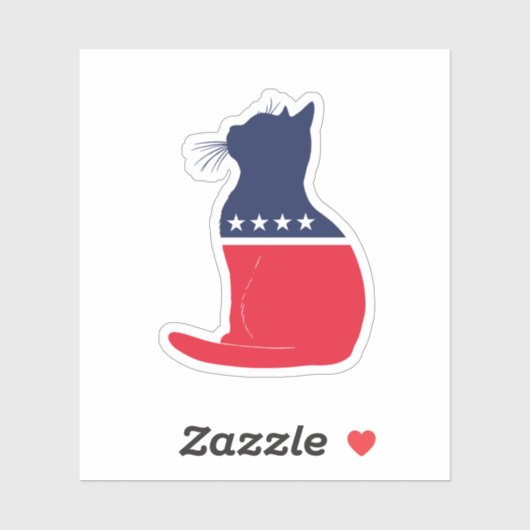 Sticker Démocrate (Feuille)